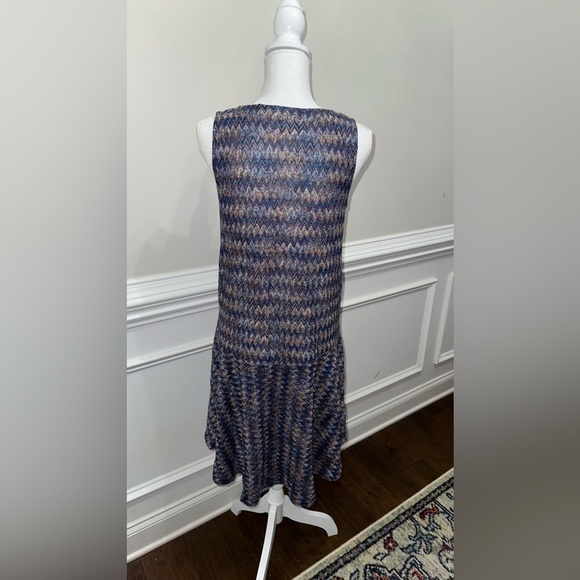Maeve Anthropologie Westwater Knit Dress chevron sz S - Picture 4 of 10